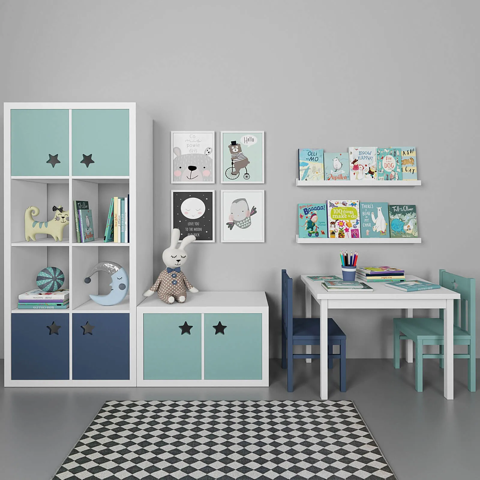 child-room – Children`s furniture 50 3ds Max