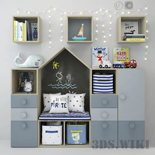 child-room – Children’s furniture and accessories 3ds Max
