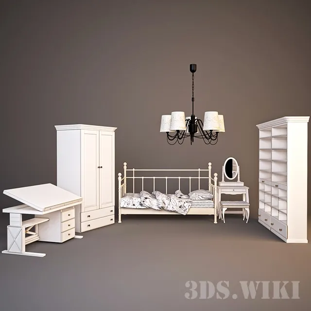 child-room – Children’s furniture set 3ds Max