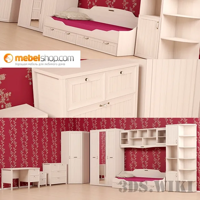 child-room – Children’s furniture Sonata Intesedi 3ds Max