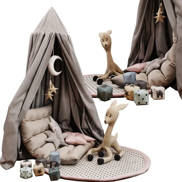child-room – Children’s room accessories 3ds Max