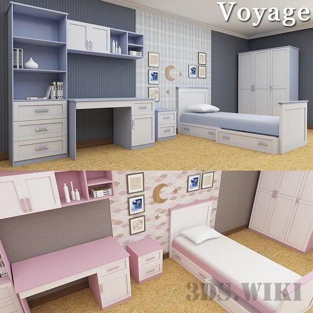 child-room – Children’s room for a boy Voyage 3ds Max