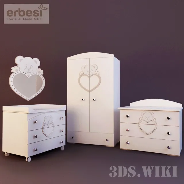 child-room – Children’s room furniture 3ds Max
