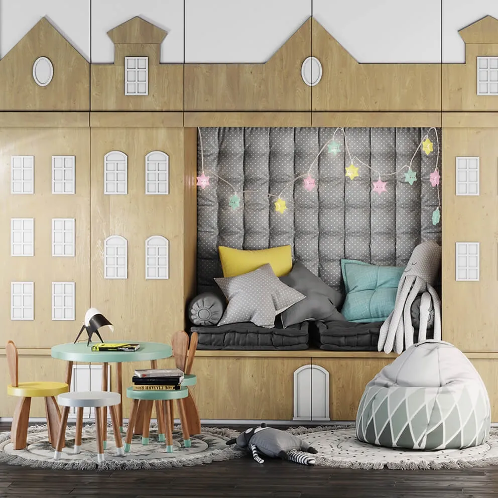 child-room – Children’s room set 07 3ds Max
