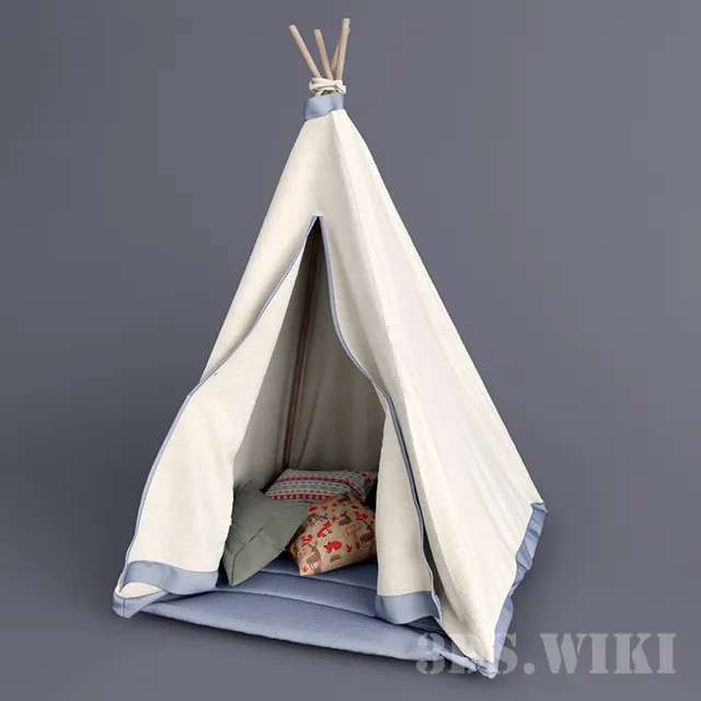 child-room – Children’s room tent 3ds Max