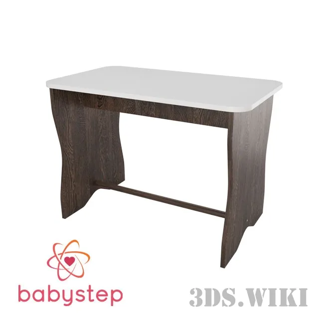 child-room – Children’s Table Babystep Loft 3ds Max