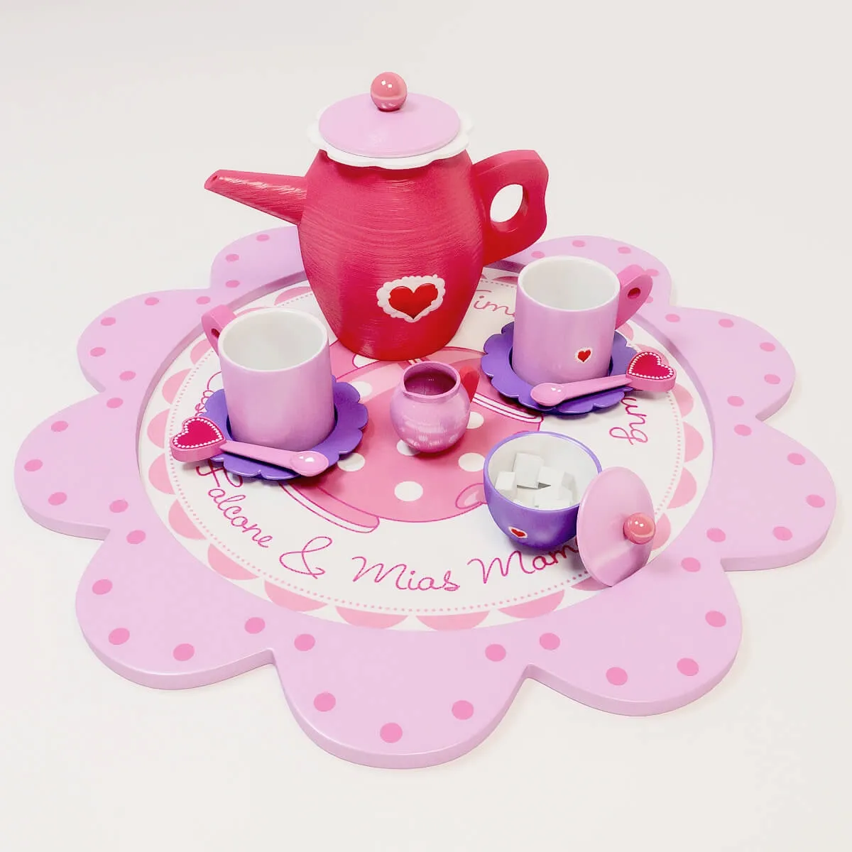 child-room – Children’s tea set 01 3ds Max