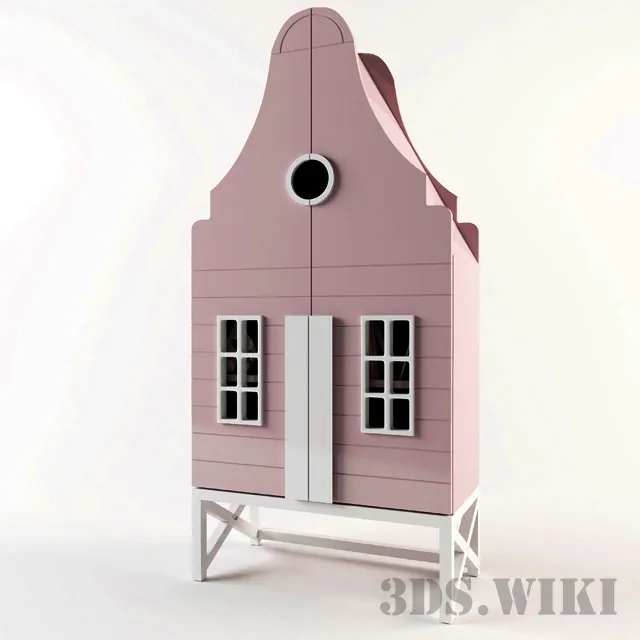child-room – Children’s wardrobe DE DURGERDAM 3ds Max