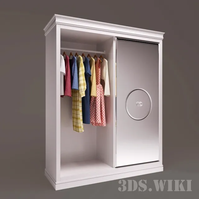 child-room – Children’s wardrobe DOLFI 3072 3ds Max