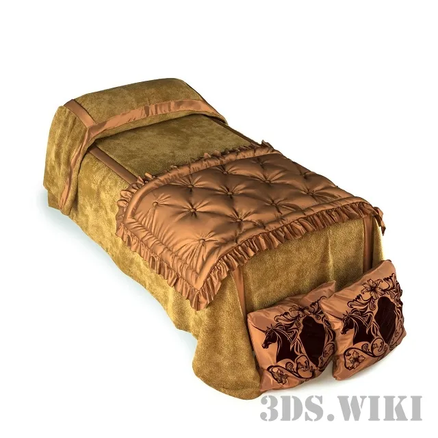 child-room – Classic baby bed 3ds Max