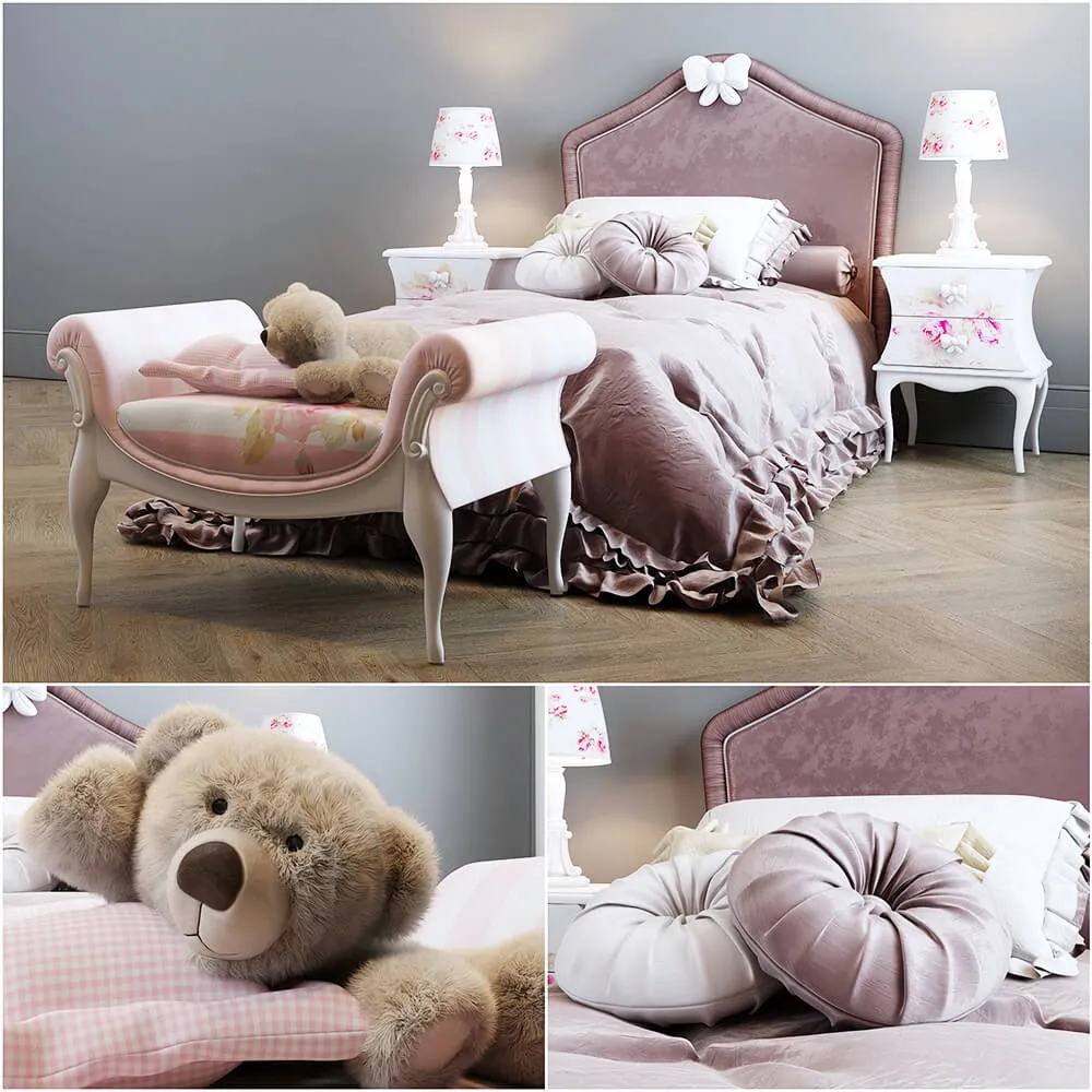 child-room – Collection for children 01 3ds Max