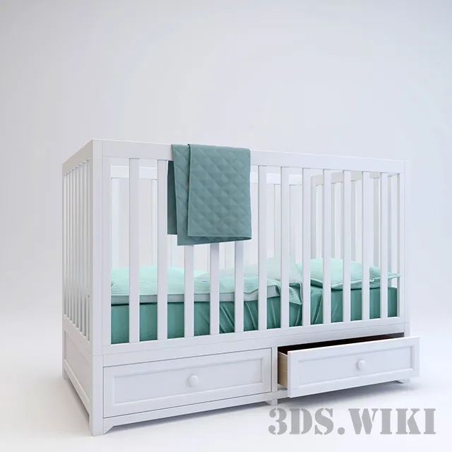 child-room – Cot 3ds Max