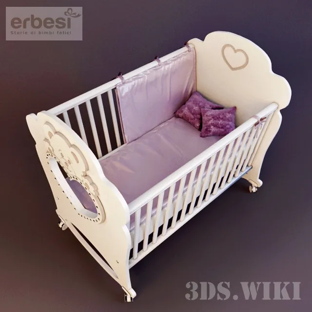 child-room – Cot 3ds Max
