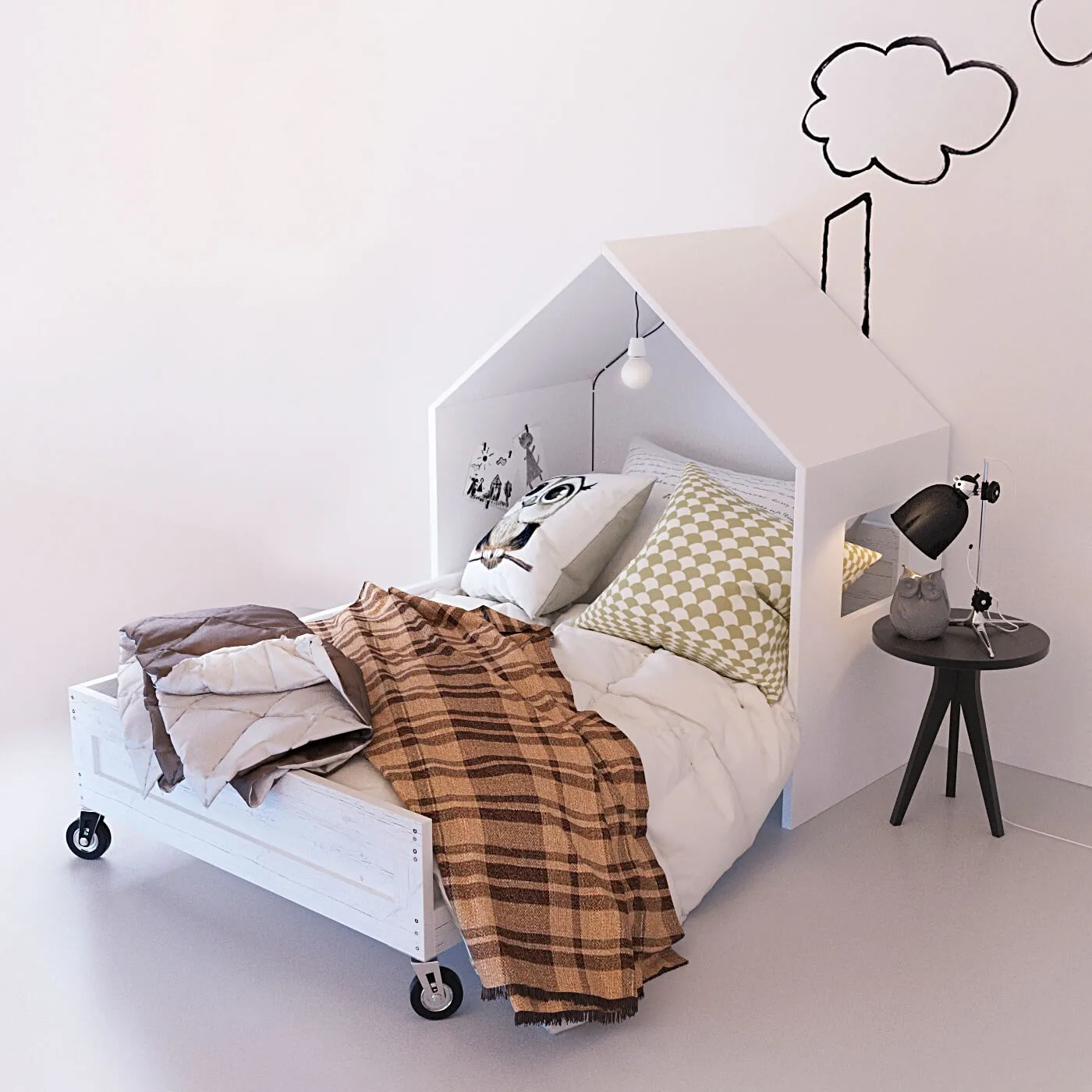 child-room – Crib 64 3ds Max