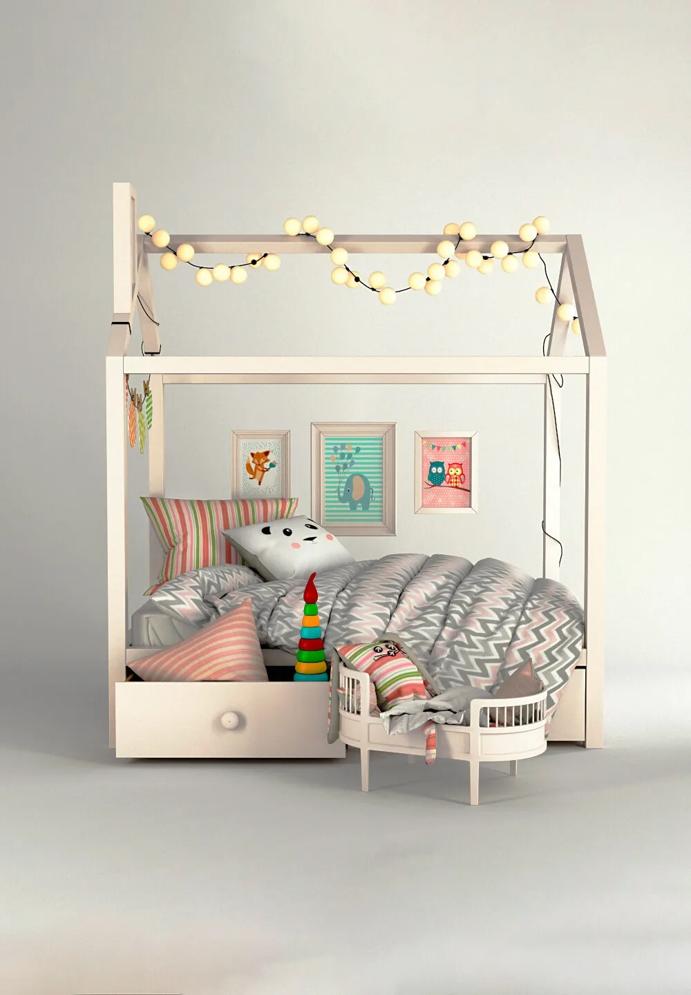 child-room – Crib 66 3ds Max