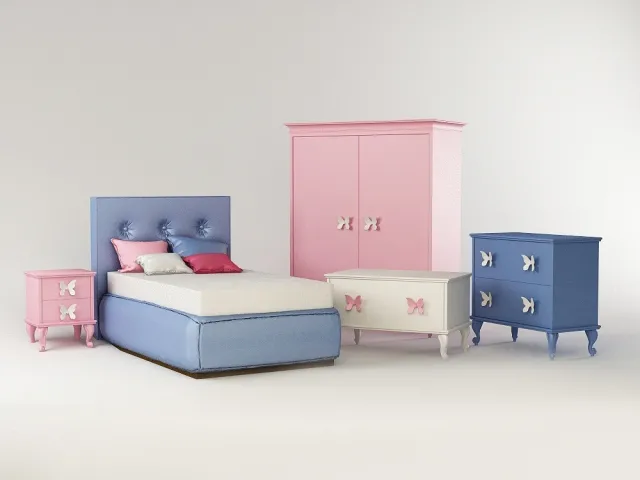child-room – Детский набор 02 3ds Max