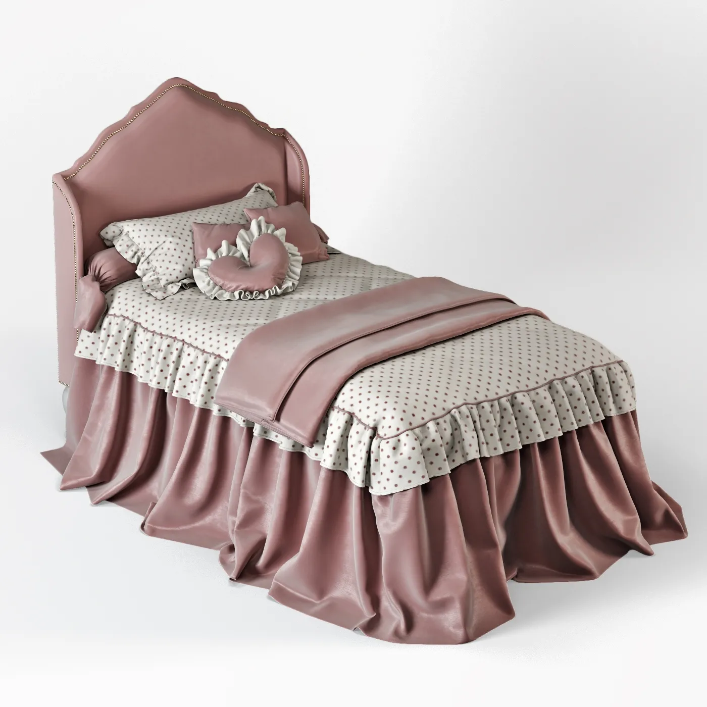 child-room – Dolfi Blanche bed 3ds Max