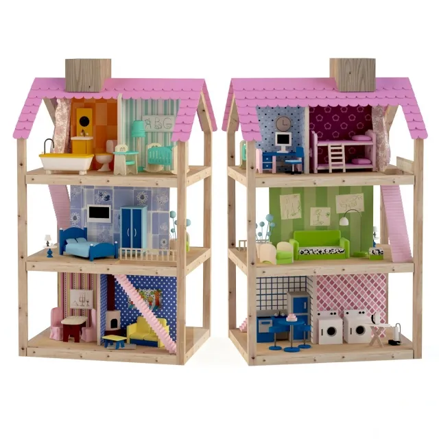 child-room – Dollhouse 01 3ds Max