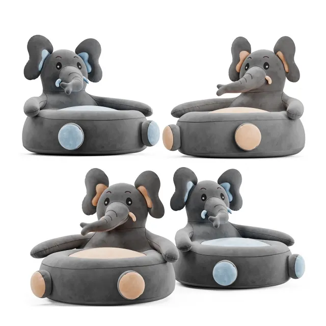 child-room – Elephant chair 3ds Max