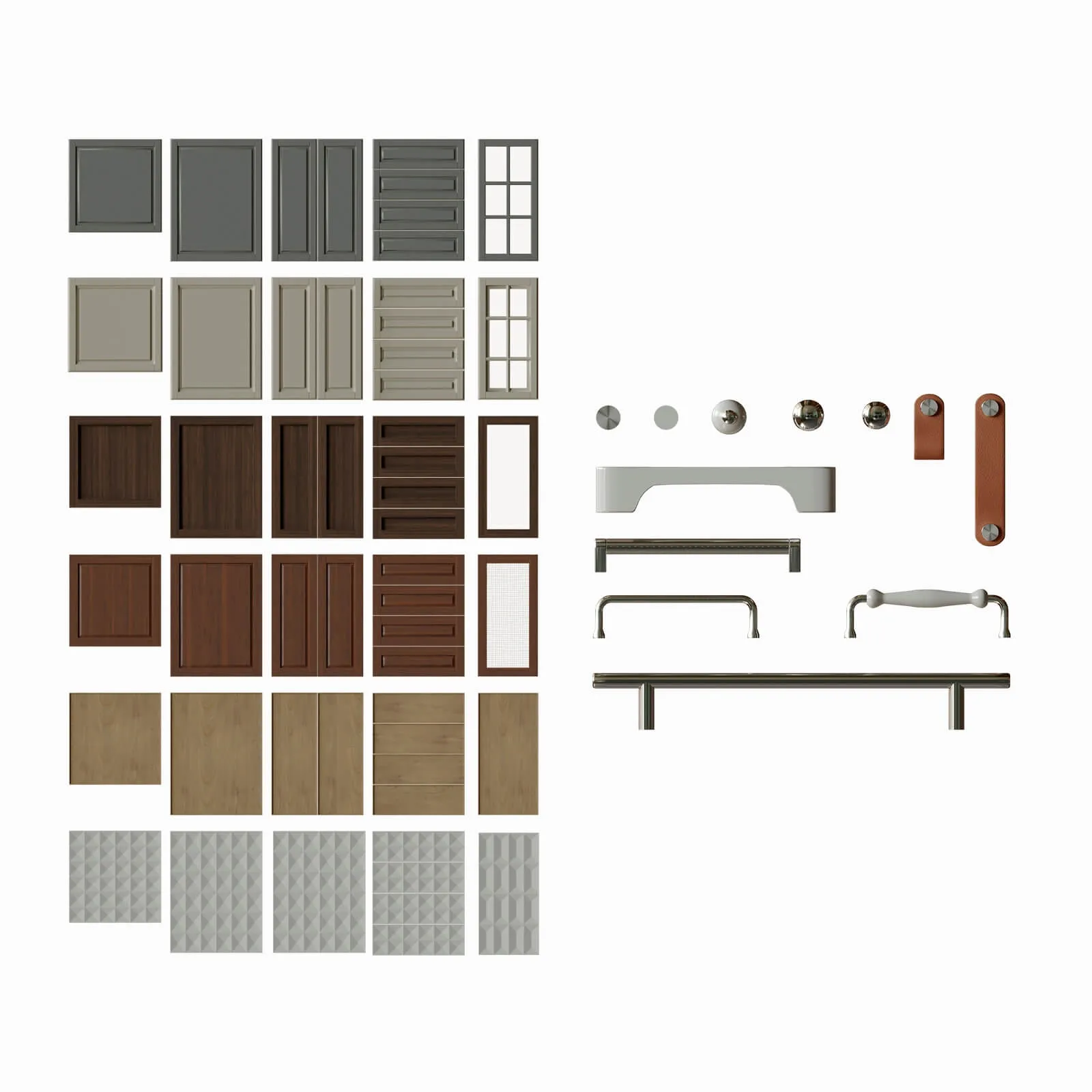 child-room – Facades and handles IKEA 3ds Max