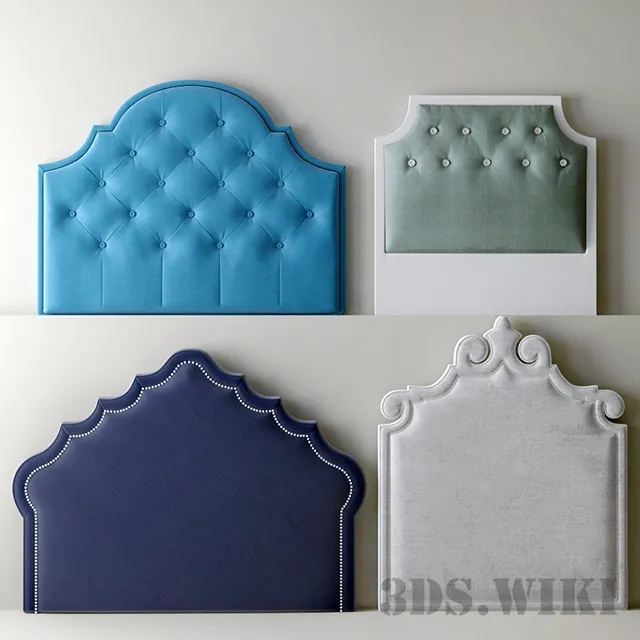 child-room – Headboard for baby cots 3ds Max