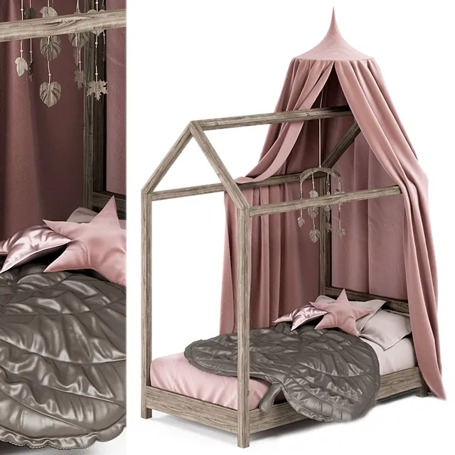 child-room – Hygge bed 01 3ds Max