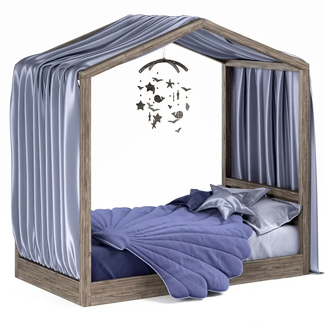 child-room – Hygge bed 02 3ds Max