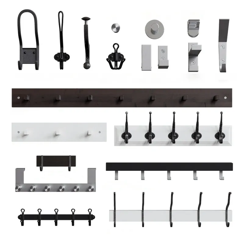 child-room – IKEA hooks and hangers 3ds Max