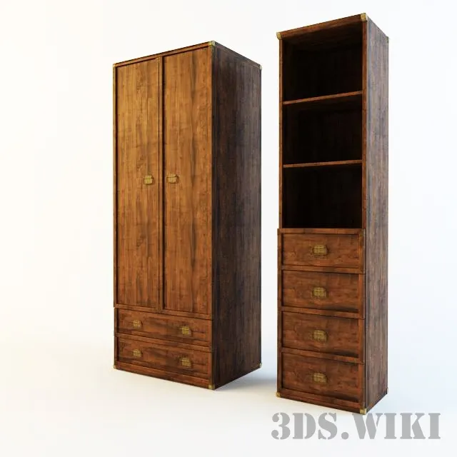 child-room – Indiana wardrobes from BRW 3ds Max