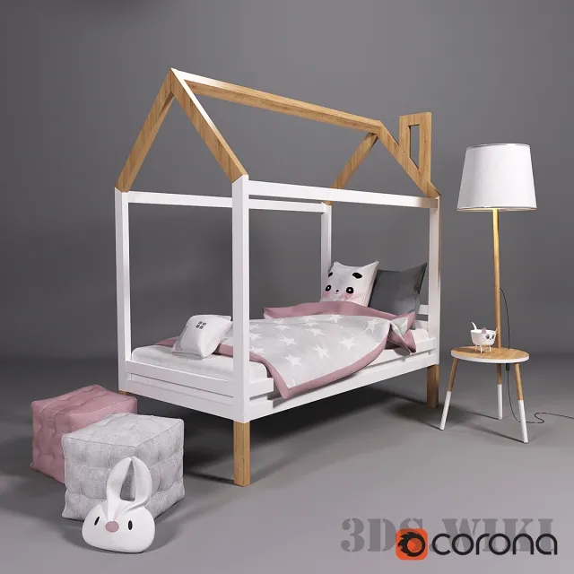 child-room – Kids Set 3ds Max