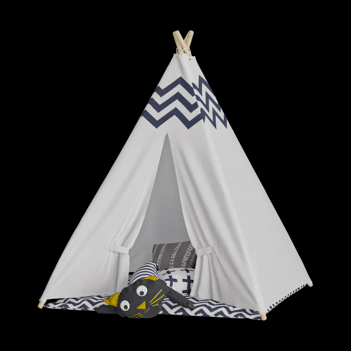 child-room – Kids tent 02 3ds Max
