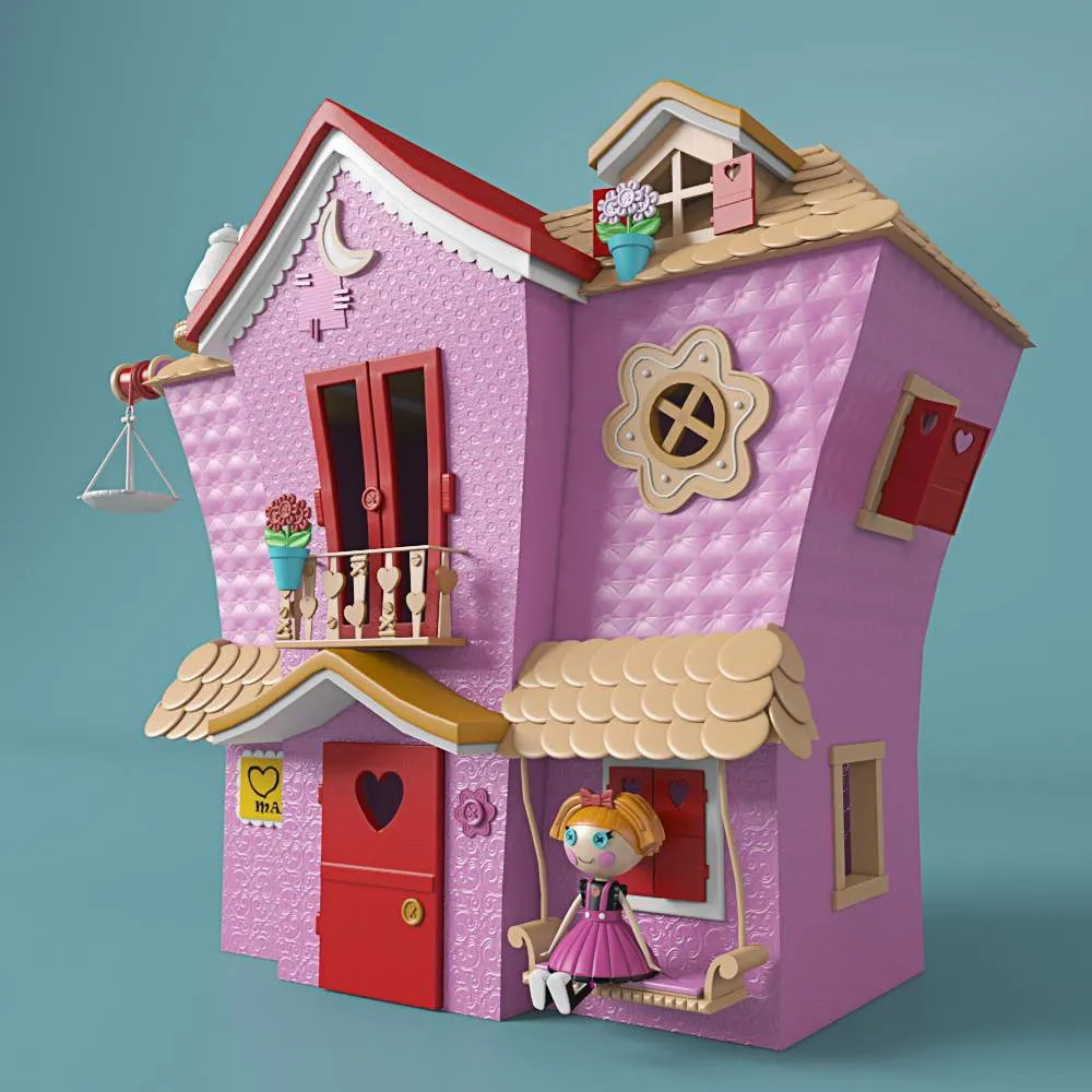 child-room – Lalaloopsy house 3ds Max