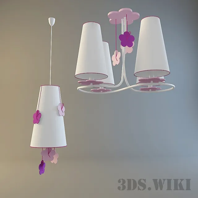 child-room – Luminaires POLAND 66906 and POLAND 66907 3ds Max
