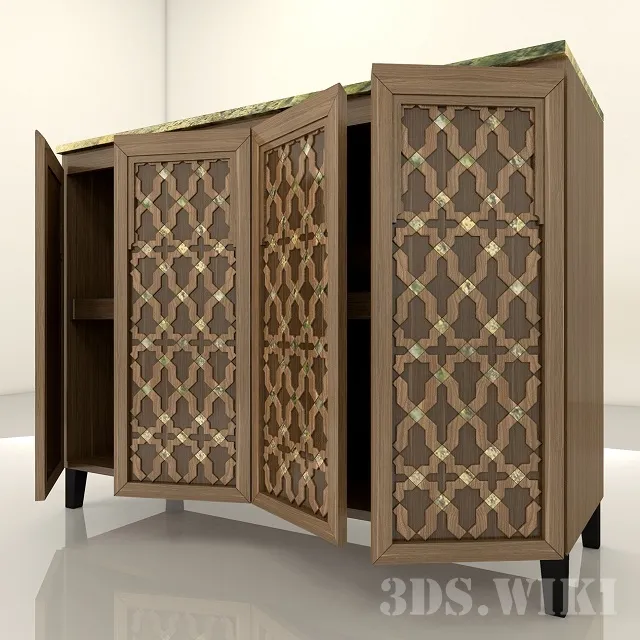child-room – Moroccan Cabinet 3ds Max