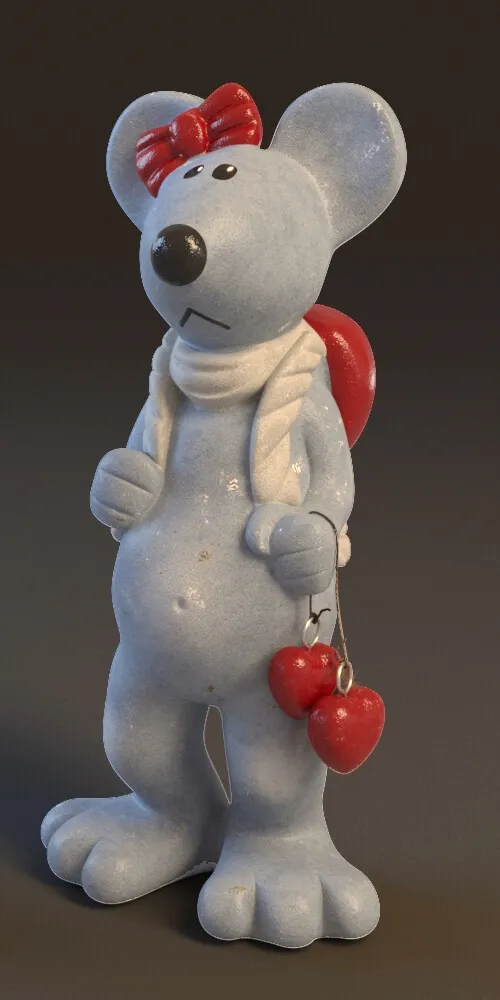 child-room – Mouse figurine 3ds Max