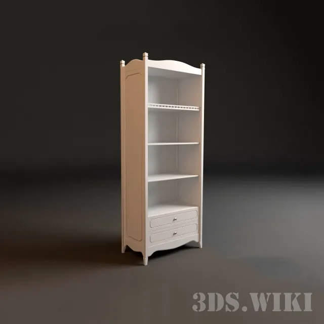child-room – Open rack “Roses” 3ds Max