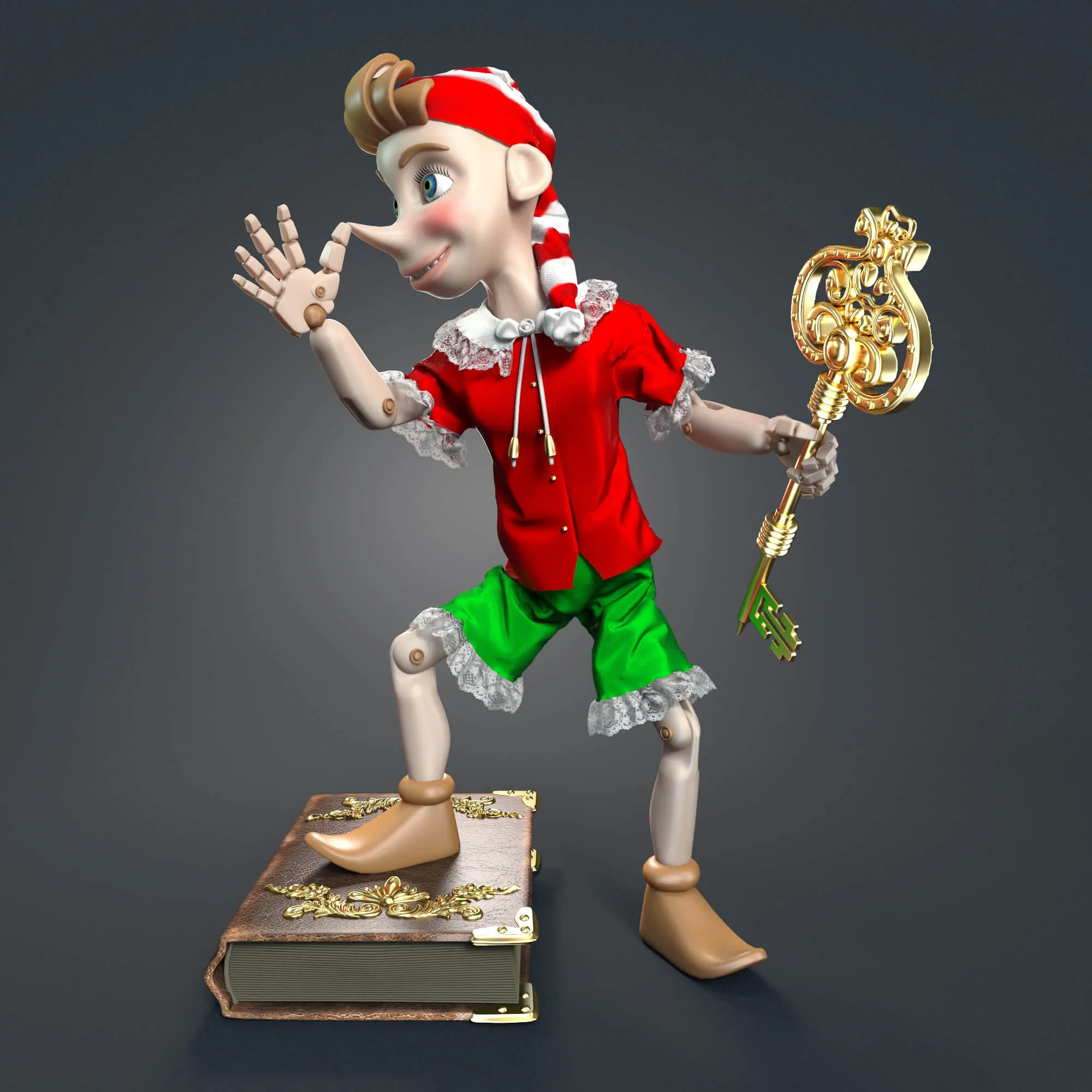 child-room – Pinocchio 3ds Max
