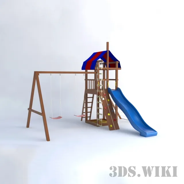 child-room – Playground attraction Samson 3ds Max