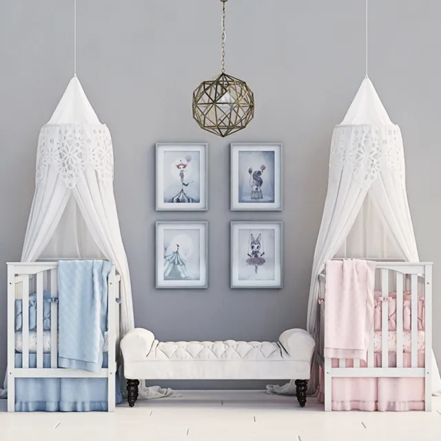 child-room – Pottery barn kids Kendall convertible crib 3ds Max