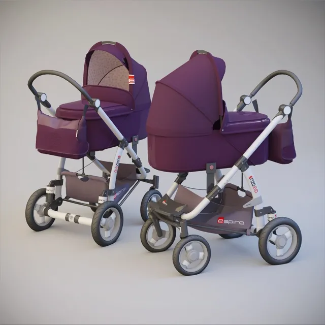 child-room – Pram Enzo Evo 3ds Max