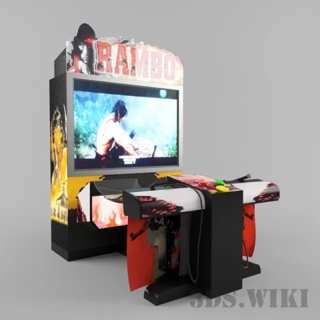 child-room – Rambo slot machine 3ds Max