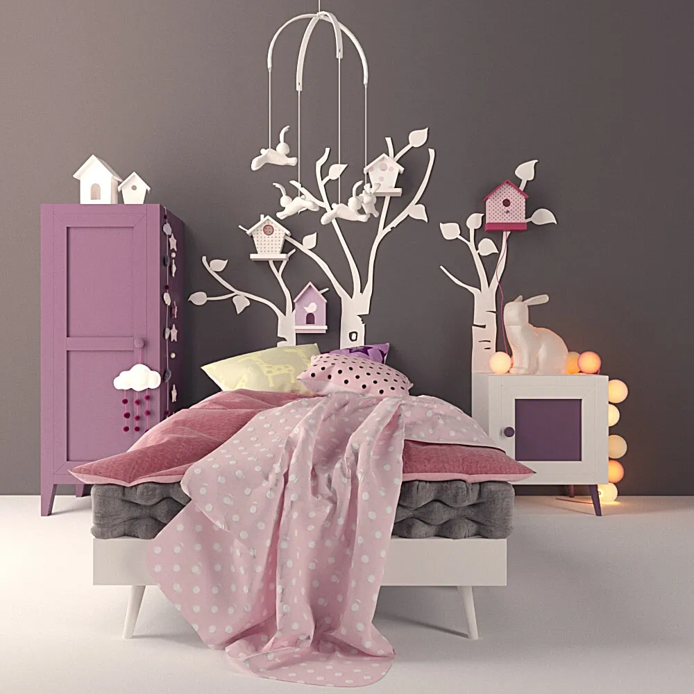 child-room – Set of Babe 3ds Max
