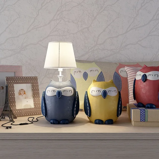 child-room – Set of decor 3ds Max