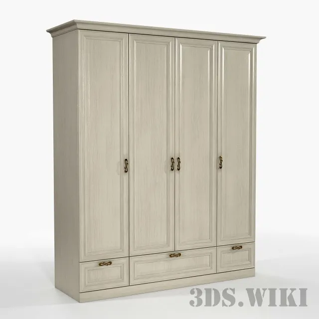 child-room – SHS-6 wardrobe (3) collection “Svetlitsa” 3ds Max