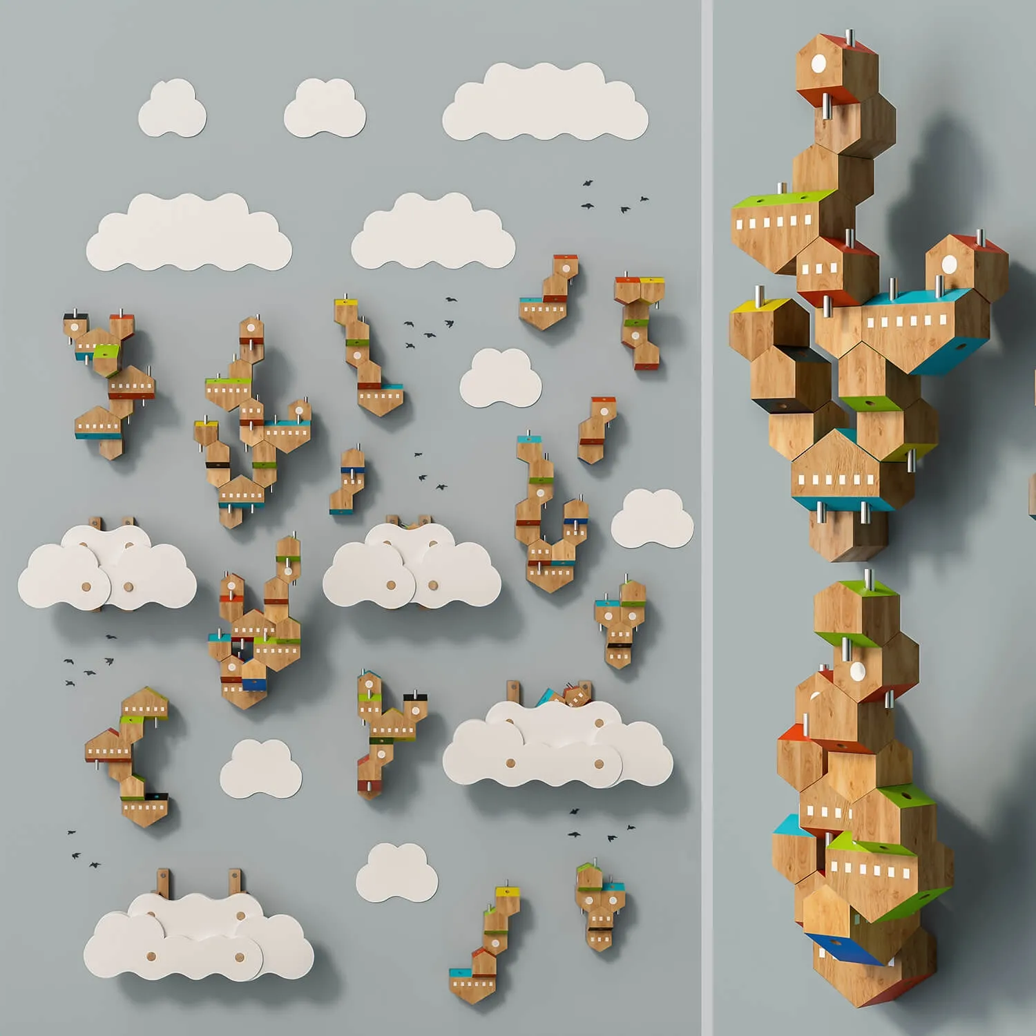 child-room – Sky Villages set 17 3ds Max