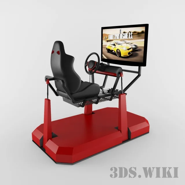 child-room – Slot machine auto race 3ds Max