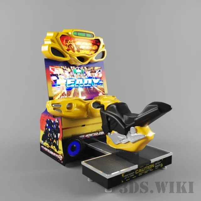 child-room – Slot machine BIKE RALLY 3ds Max