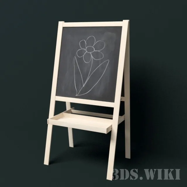 child-room – Small children’s board 3ds Max