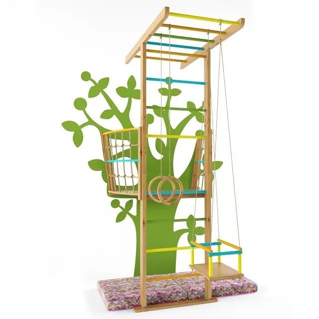 child-room – Sports complex Orange Tree 3ds Max