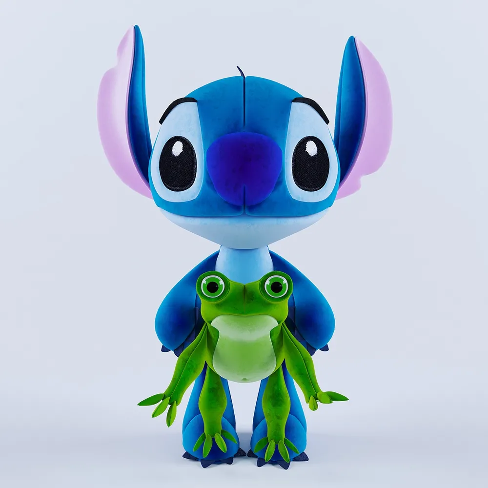 child-room – Stitch toy 3ds Max